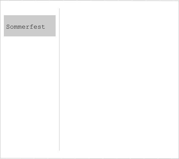 Sommerfest