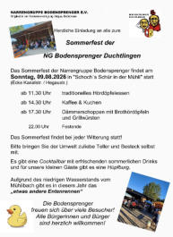 Sommerfest 2026